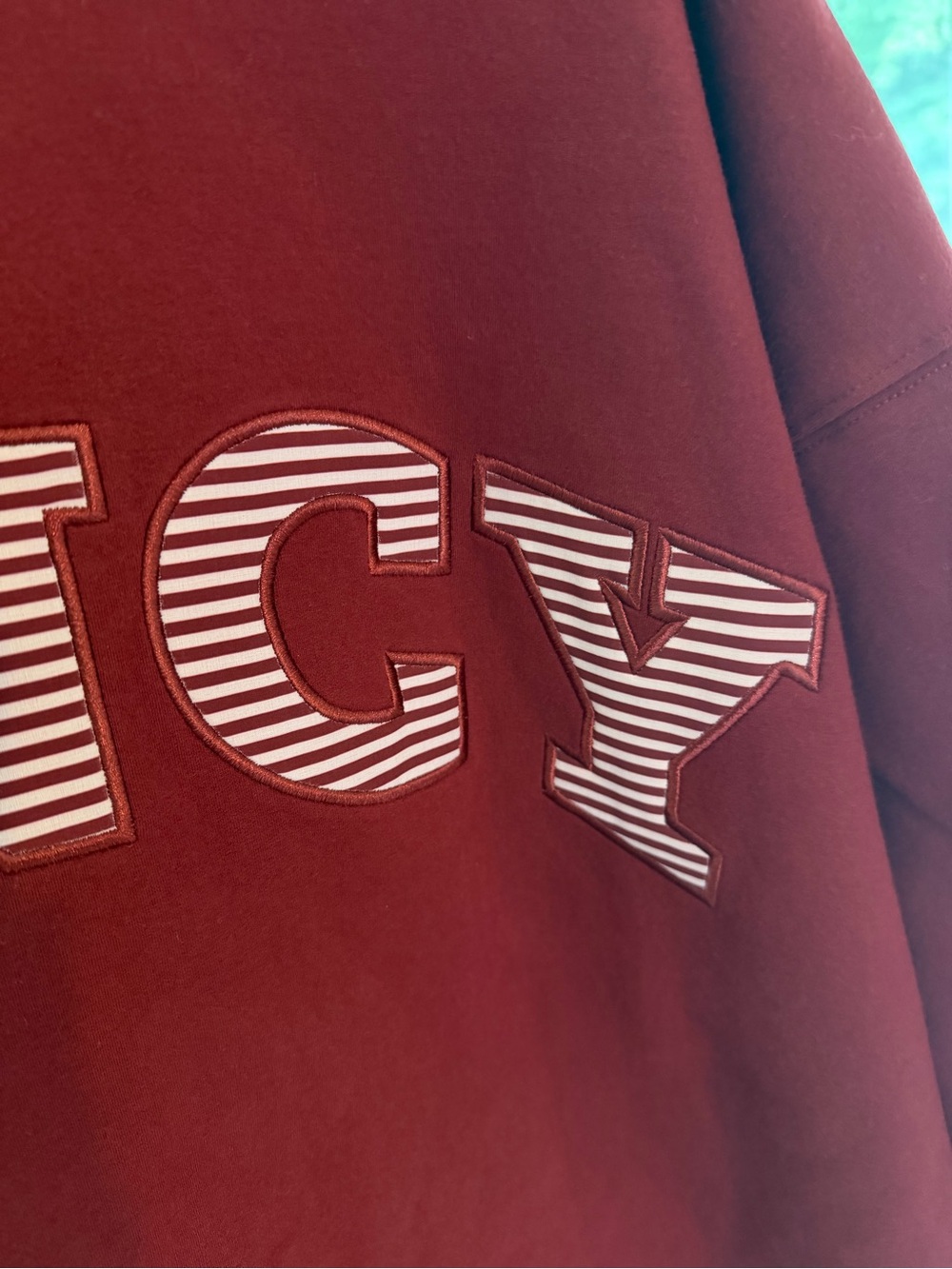Fancy Fleece Striped Mockneck - Picture 2 of 3